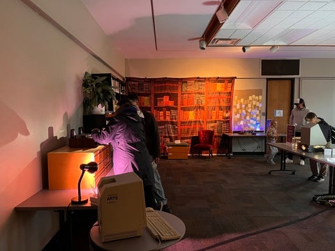 Event space of the Waterloo Public Library Lumen event.