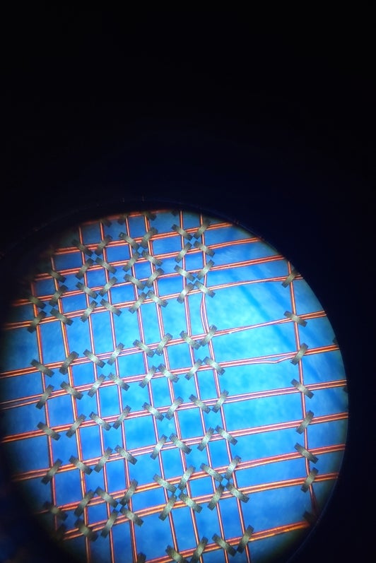 Core memory under a microscope