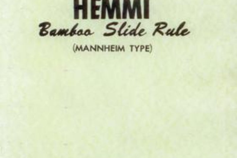 Hemmi-Slide-Rules
