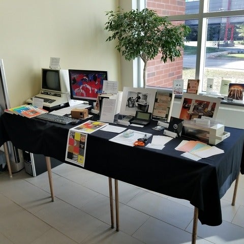 Our display table