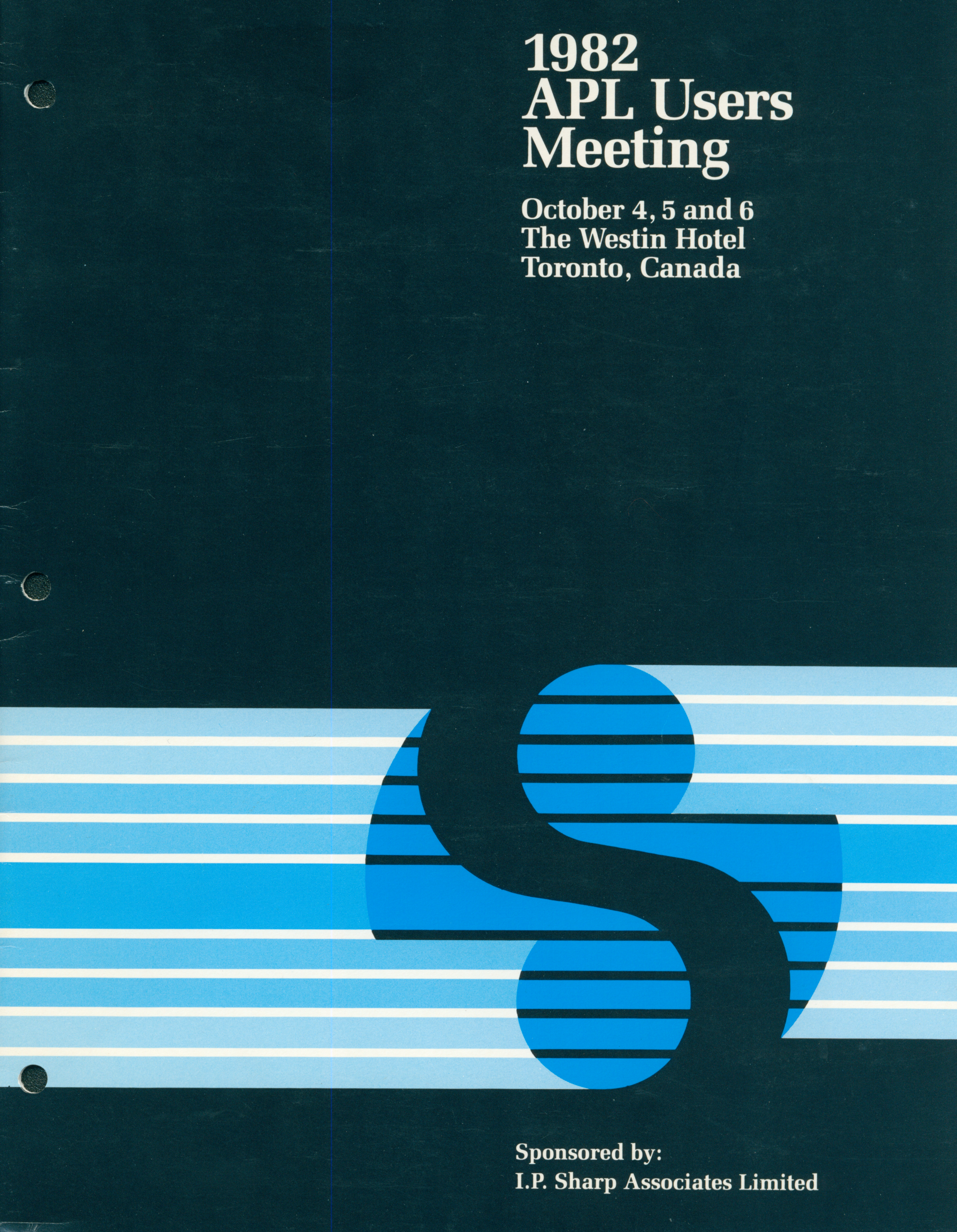 1982 APL Users Meeting proceedings