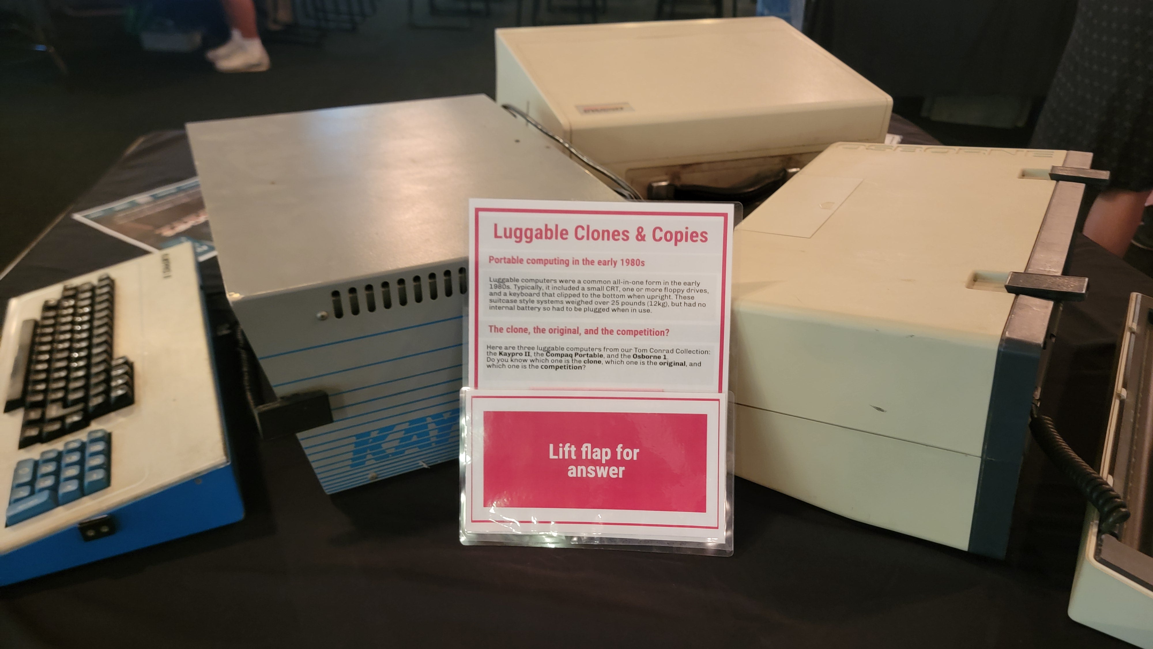Luggables display
