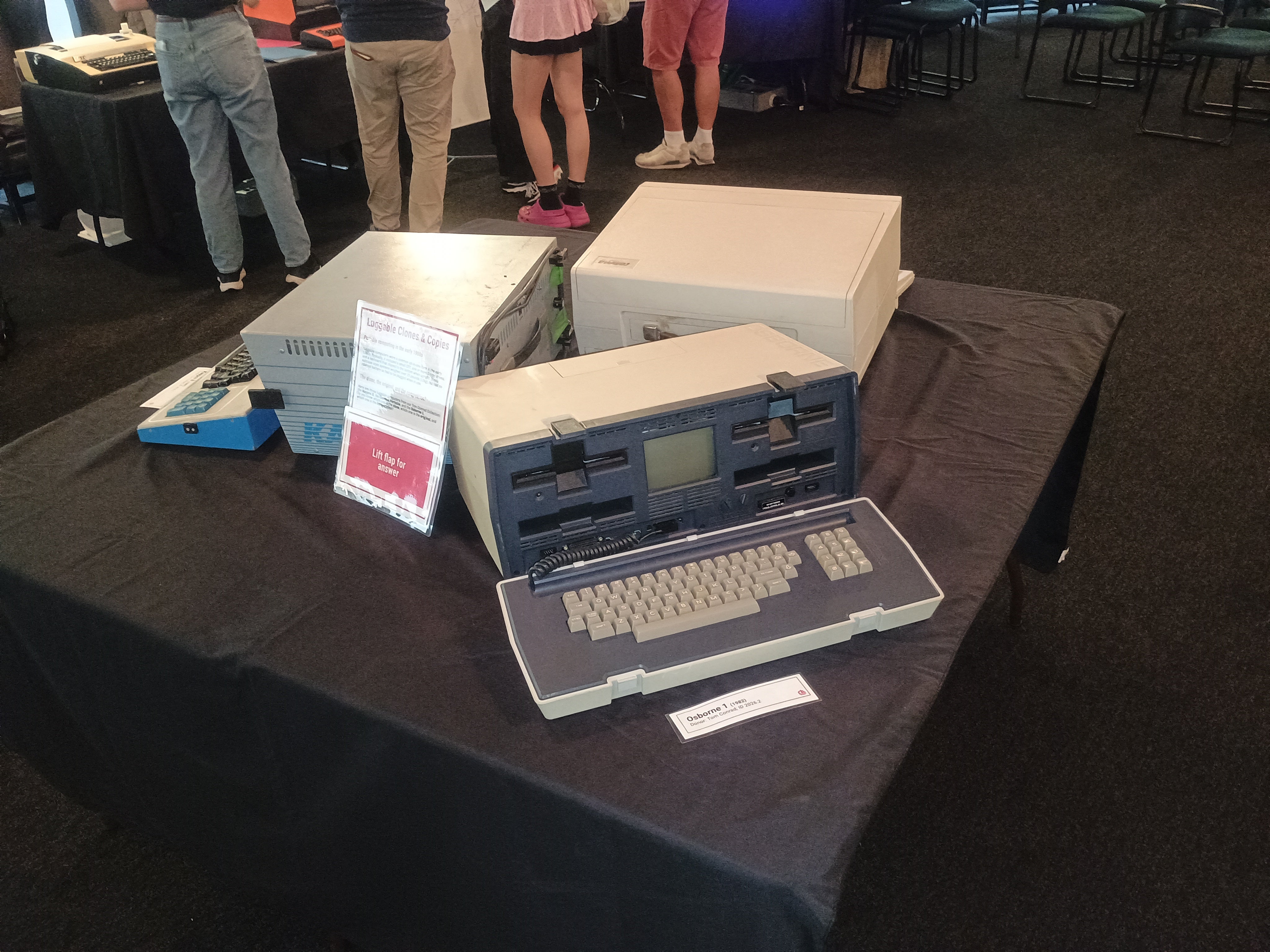 Luggables exhibit 