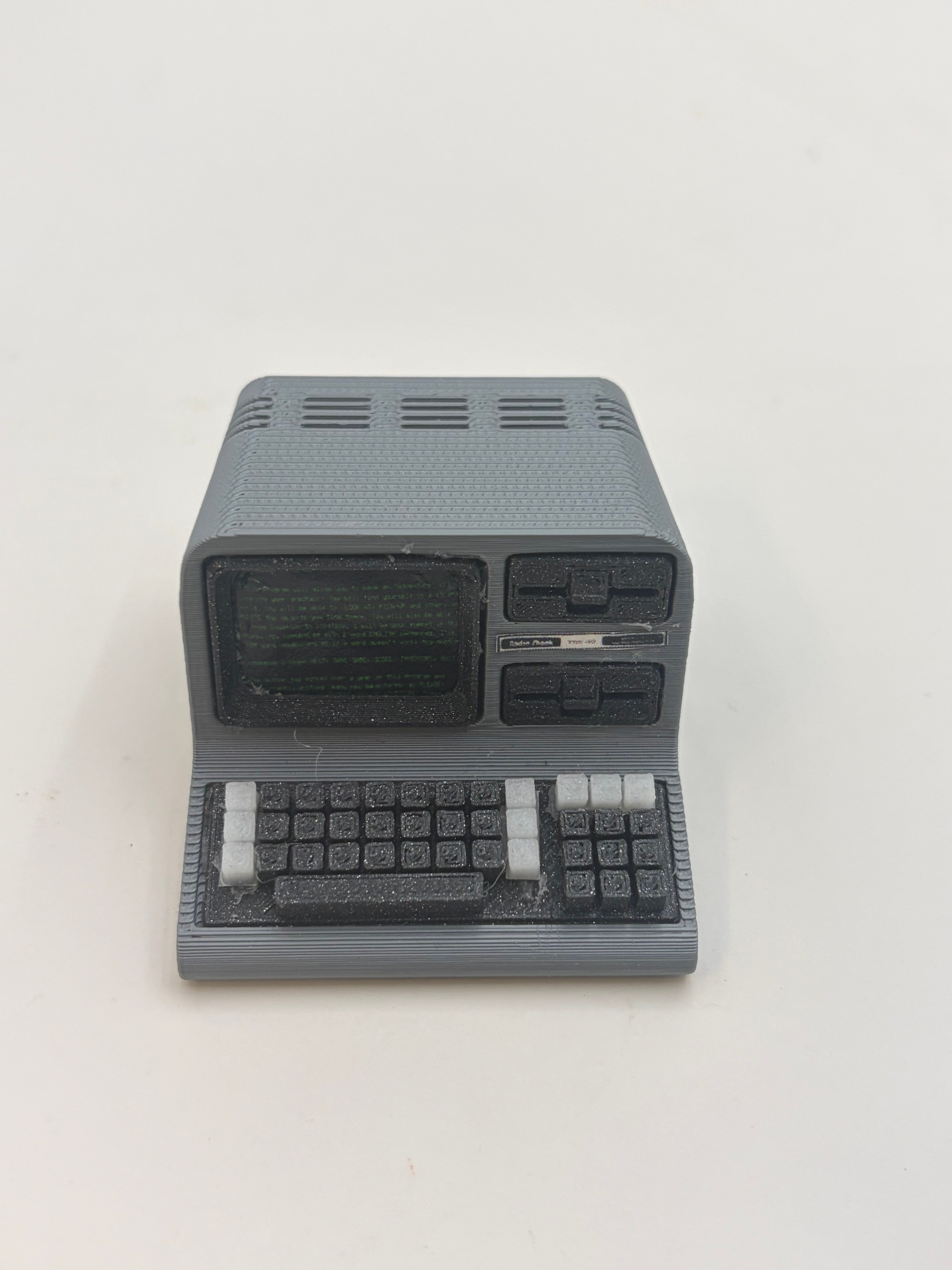 Front facing of mini model