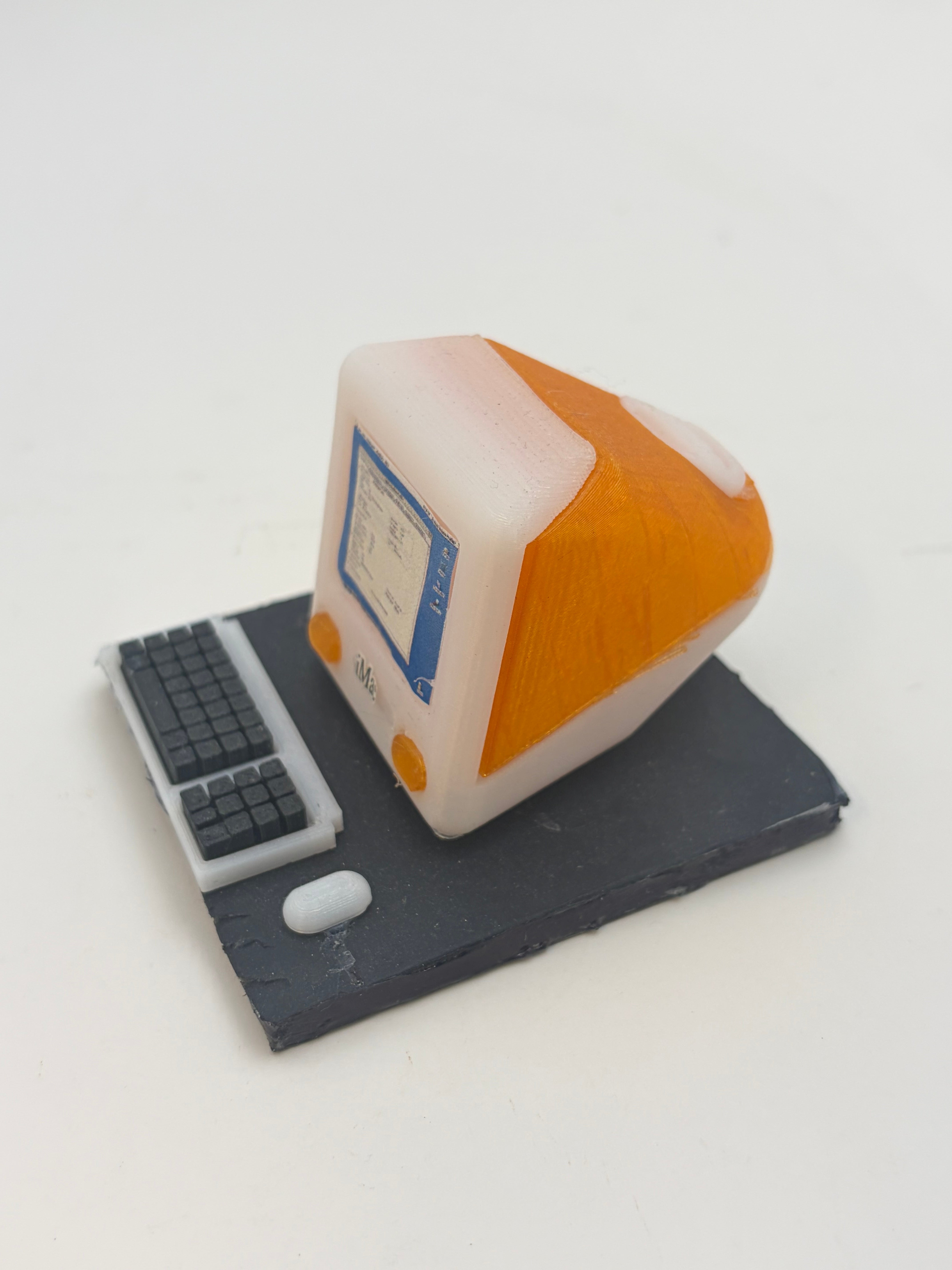 Side view of Mac G3 Tiny Model