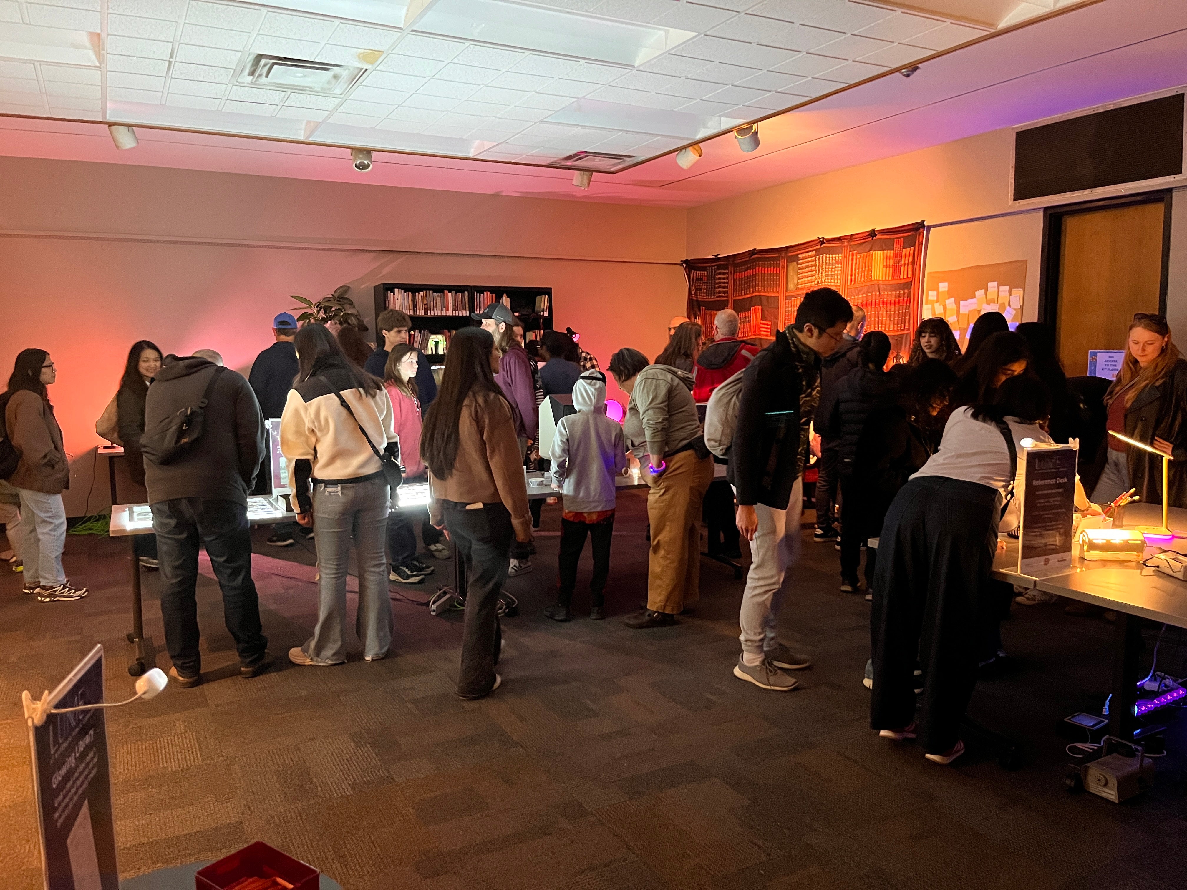 Waterloo Public Library event space.