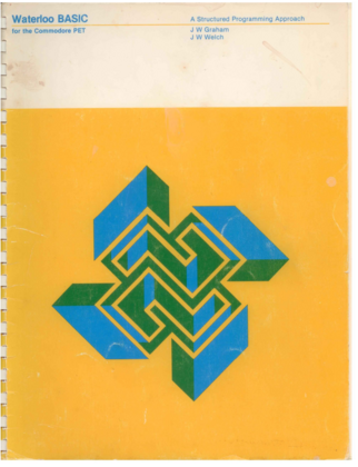 Waterloo BASIC for the Commodore PET (book) (2019.1.1) donated by Trevor R. Grove