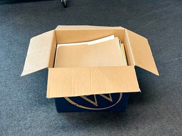 Box of papers