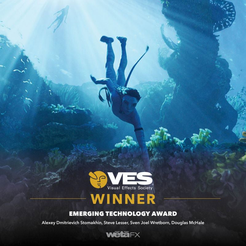 VES Emerging Technology Award superimposed on Avatar image