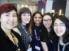 Women in Computer Science members at the Grace Hopper Celebration