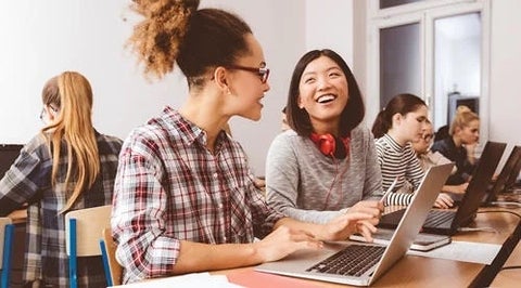 picture of girls programming