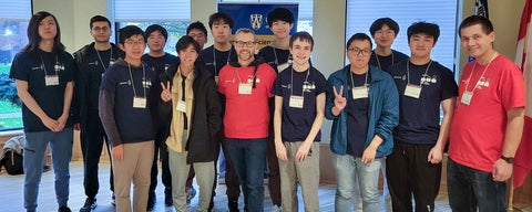 Waterloo's teams at 2024 ICPC ECNA competition