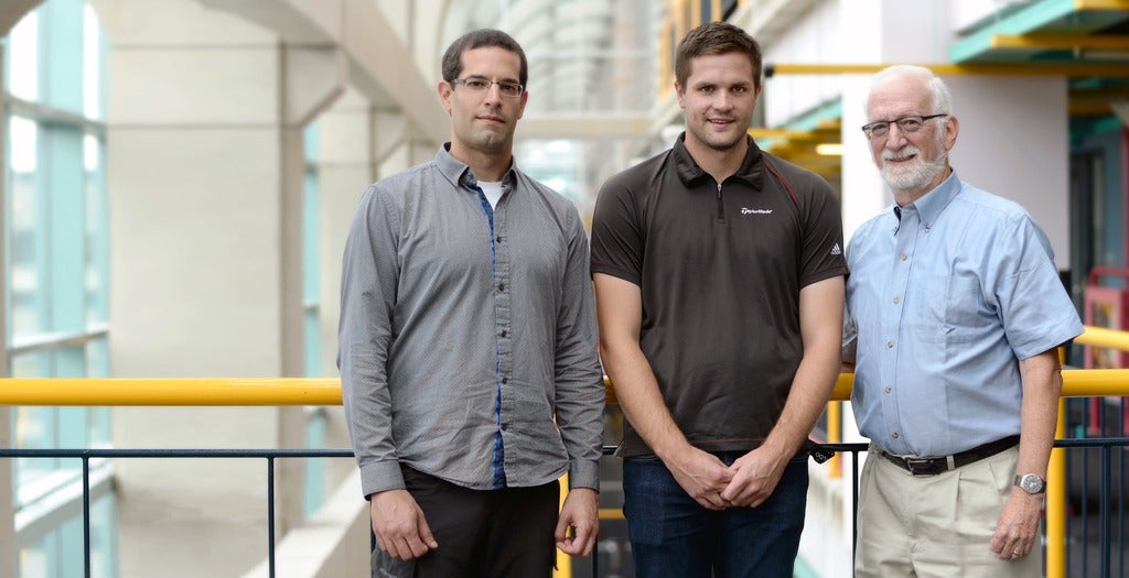 Andrew Kane, Dallas Fraser, Distinguished Professor Emeritus Frank Tompa