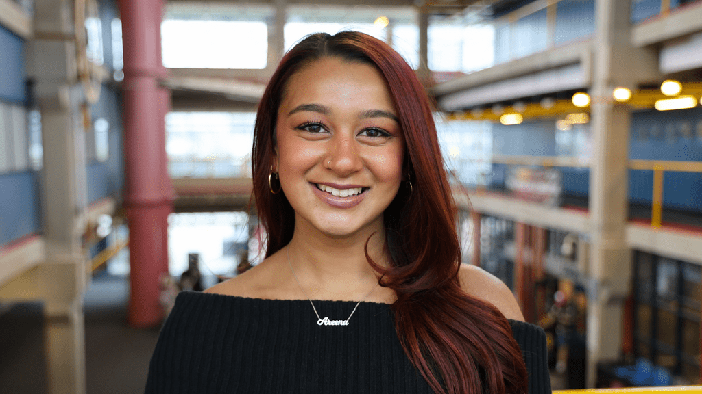 headshot of Areena Akhter standing in DC