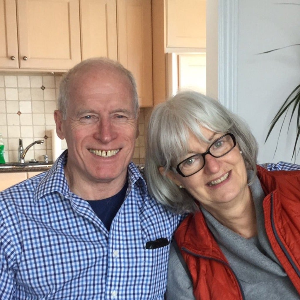 Professor Arnie Dyck and wife Louisa