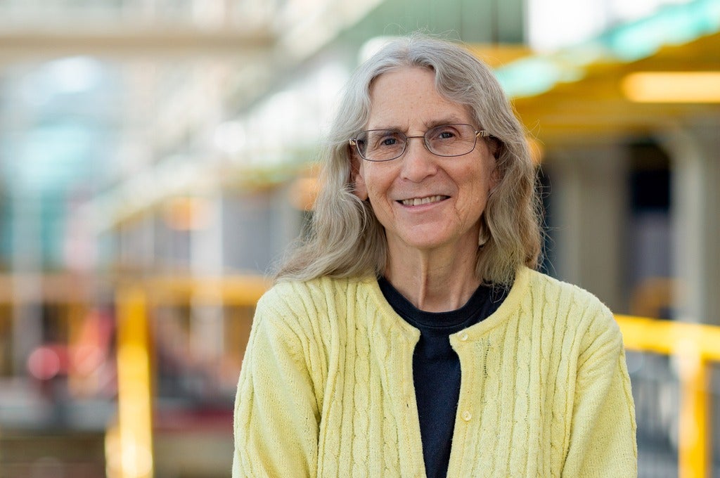 Professor Robin Cohen in Waterloo's Davis Centre