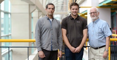 Andrew Kane, Dallas Fraser, Distinguished Professor Emeritus Frank Tompa