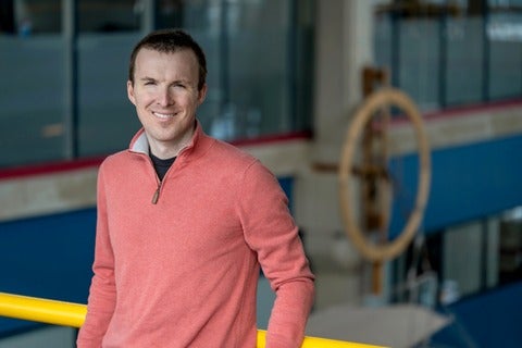 Greg Philbrick in Waterloo's Davis Centre