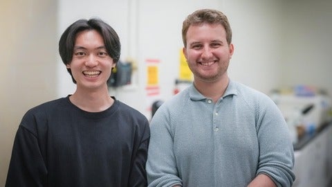 Kevin Shen (left) and Rikard Saqe (right)