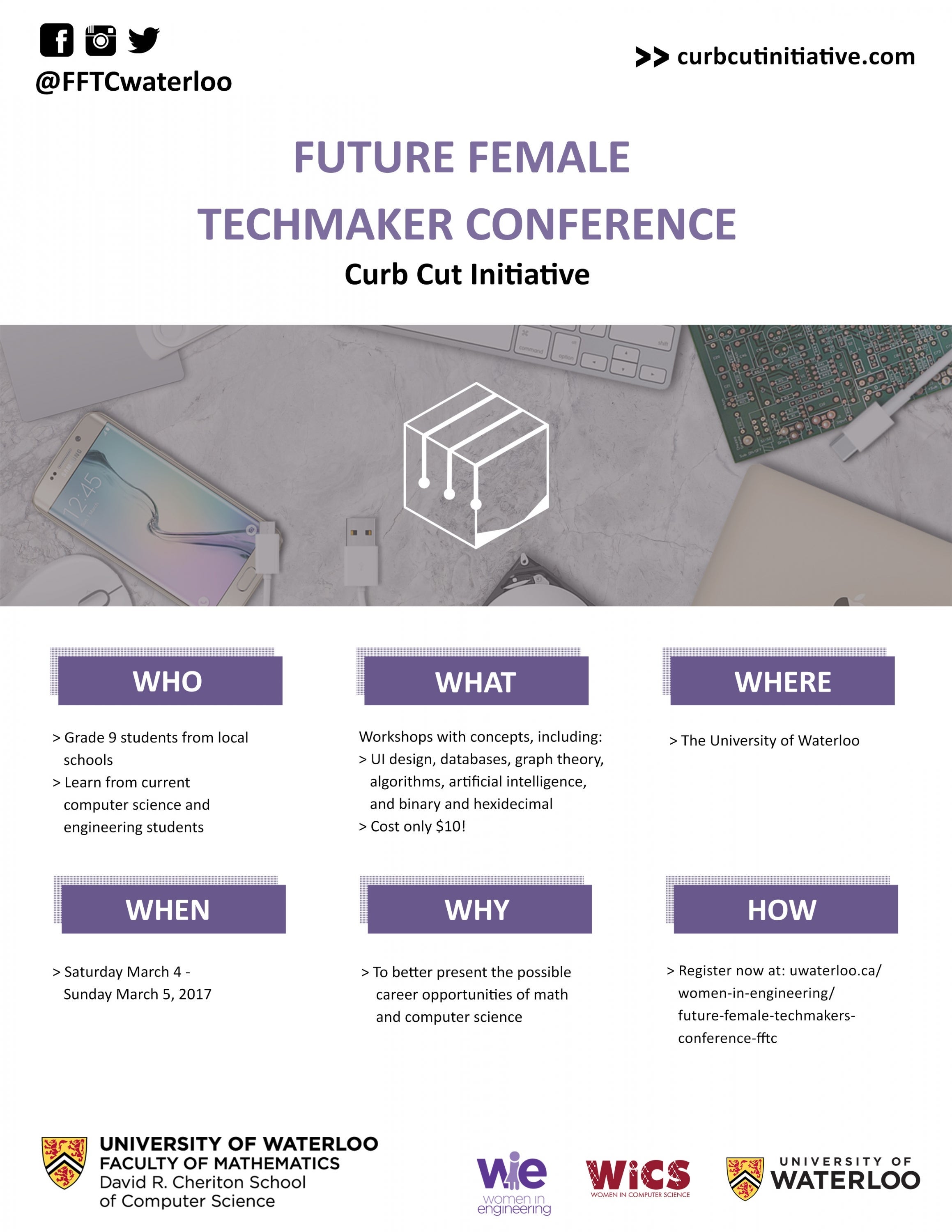 Future Female Techmakers Conference flyer