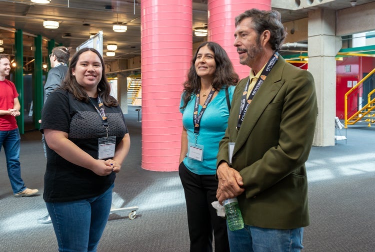 Margaret Foley with David Cheriton