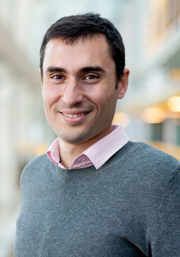 Professor Semih Salihoğlu in Waterloo's Davis Centre