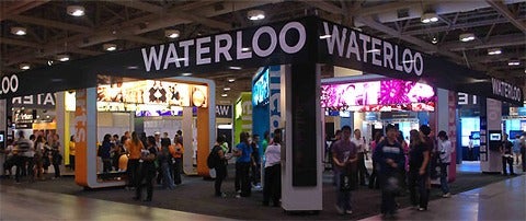 Waterloo booth at the OUF