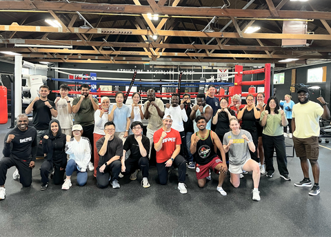 Full-time MBET class of 2026 during Ignition Week at SydFit.