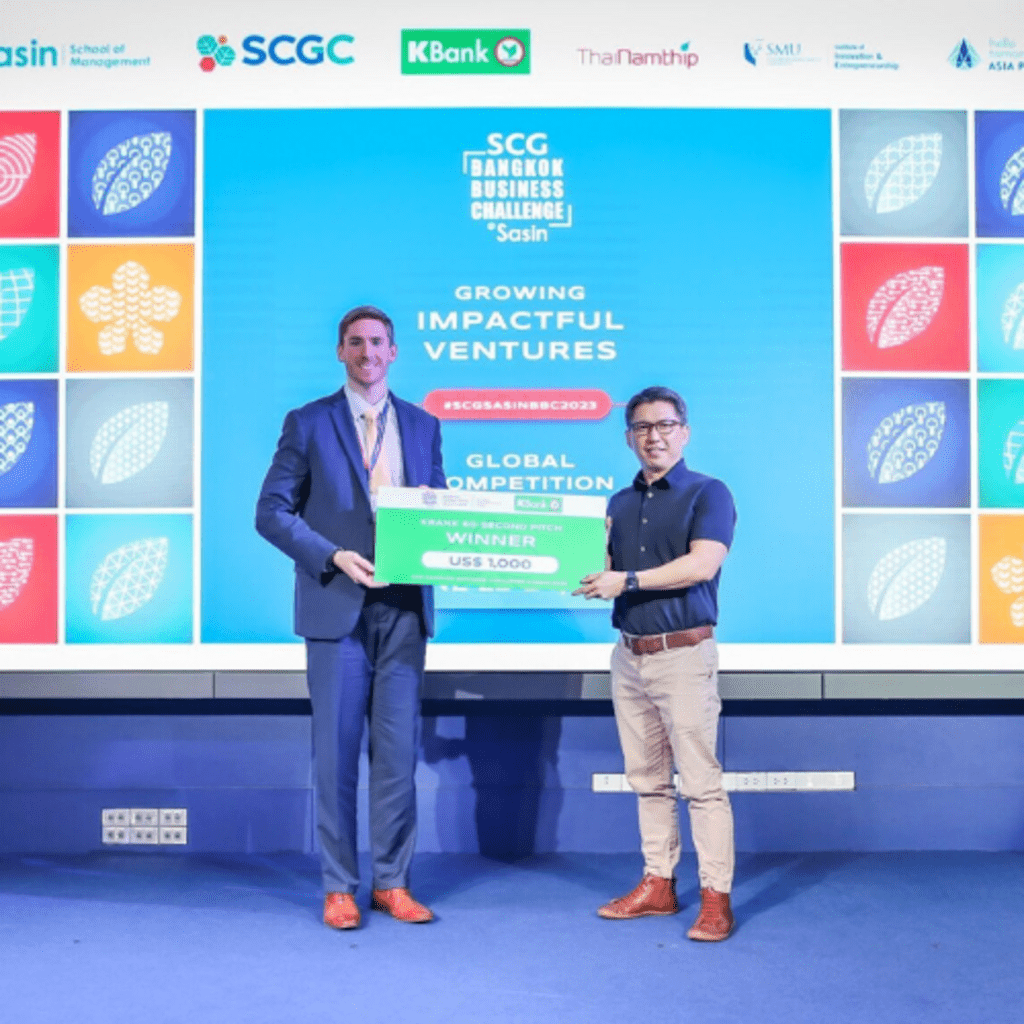 A Conrad School student's win at an international pitch competition for the spring 2023 roundup