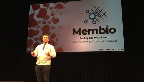 Shane Kilpatrick (MSc ’17, MBET ’18) is the CEO of Membio