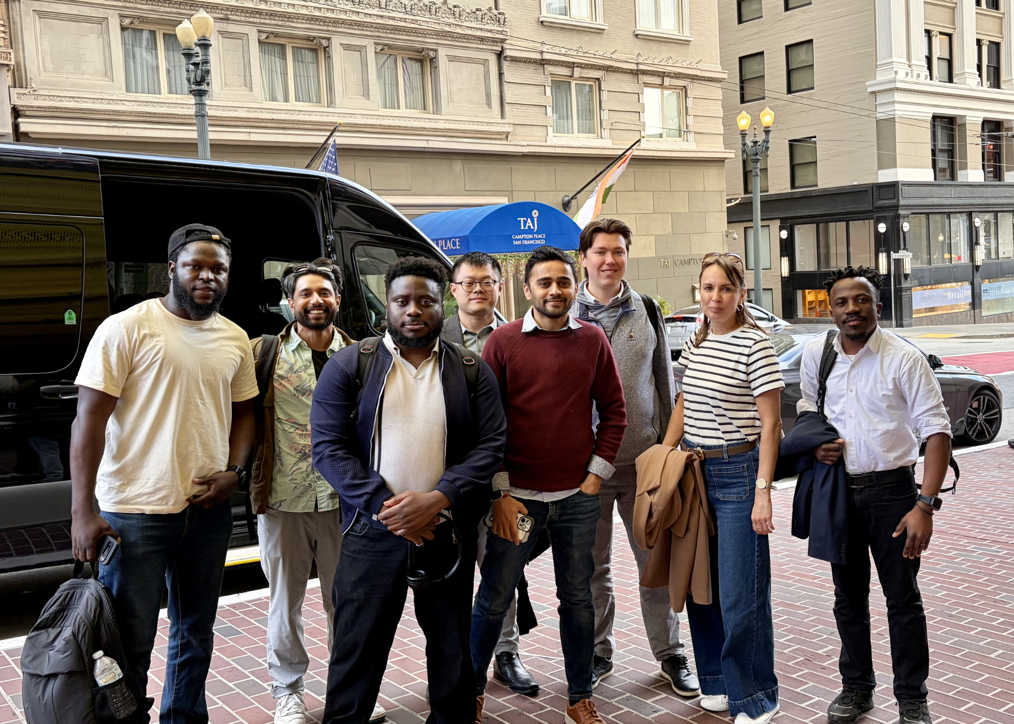 MBET students on trip to San Francisco. 