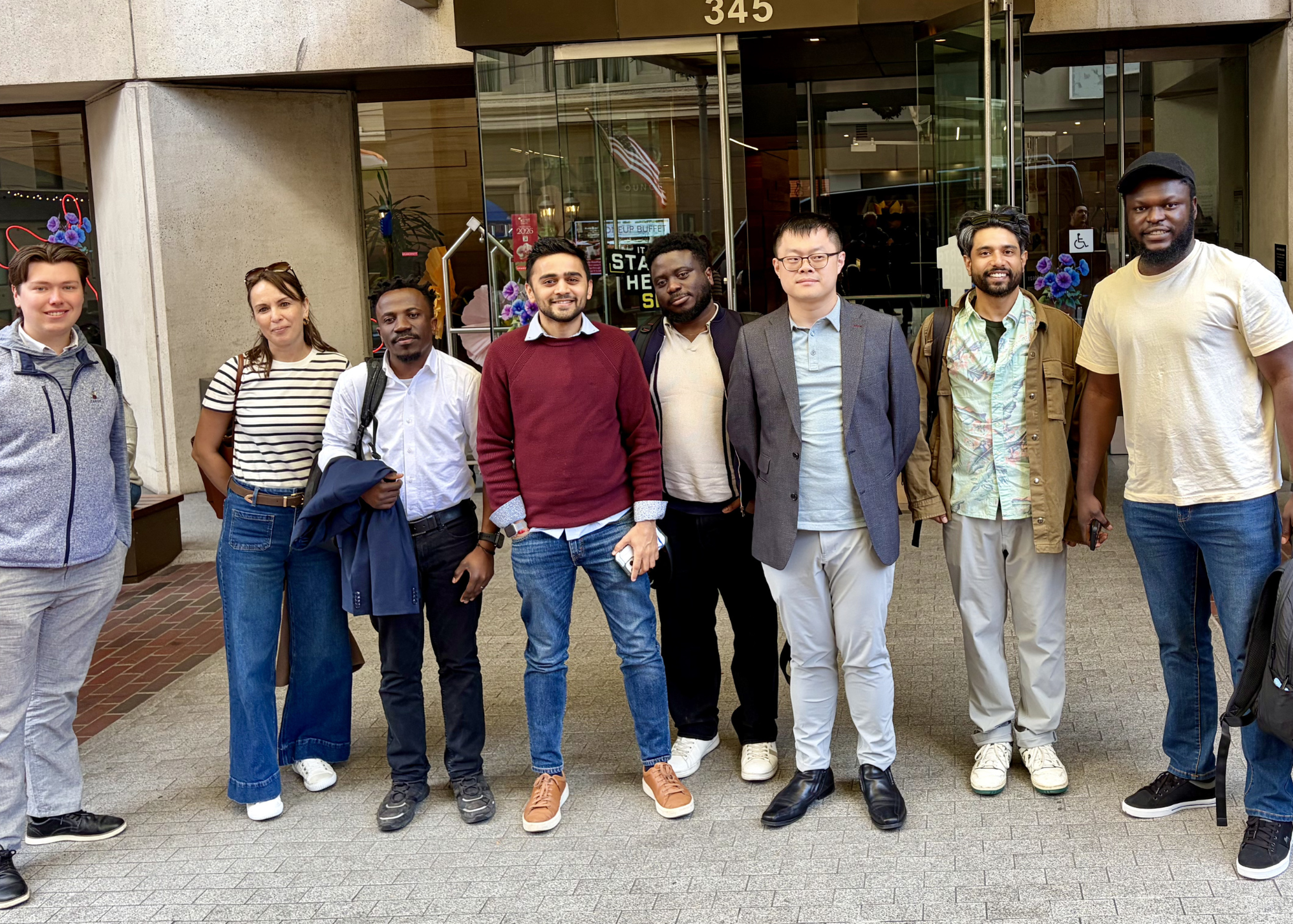 MBET students on trip to San Francisco. 