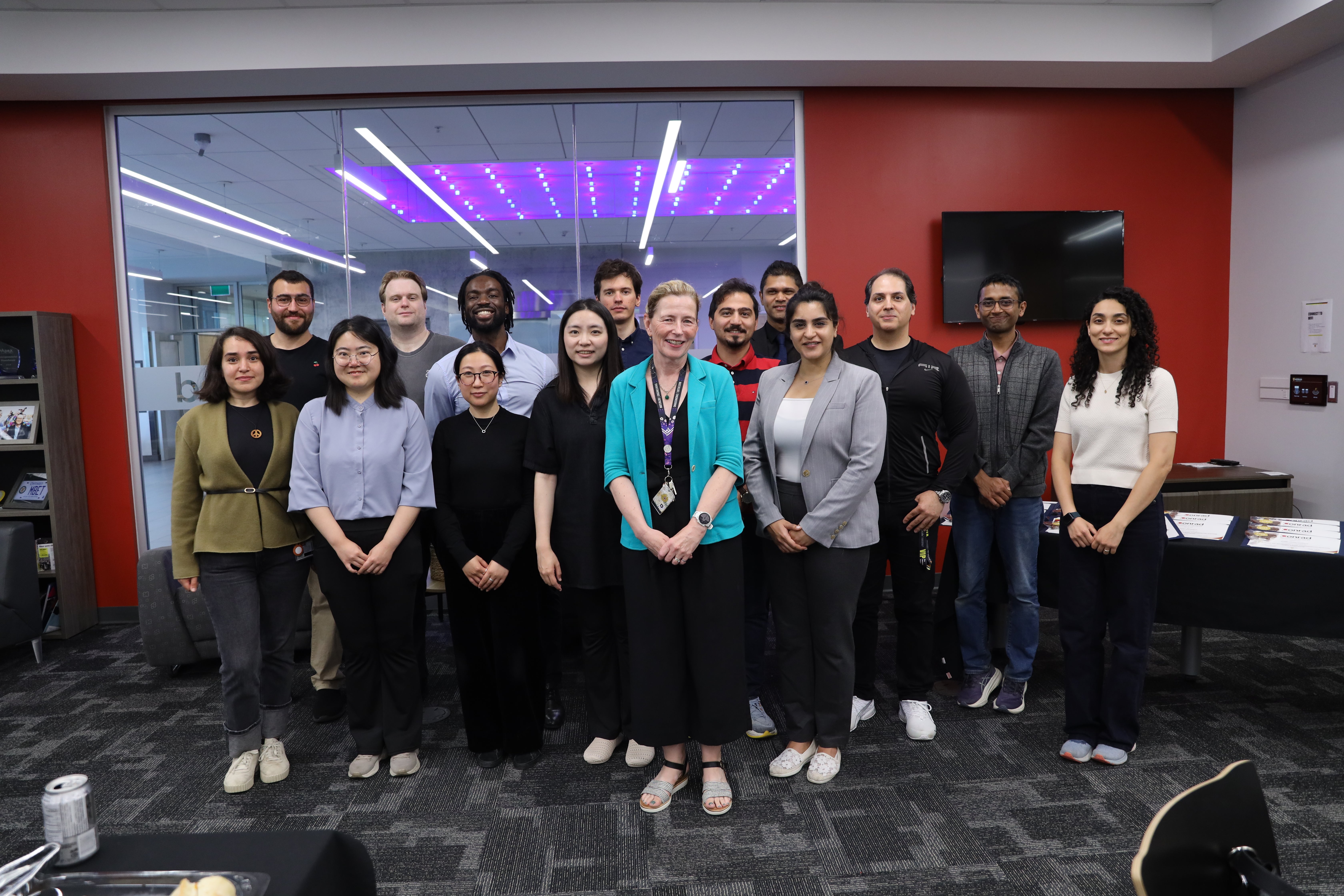Group of ARC students Pitch Day Dean Engineering