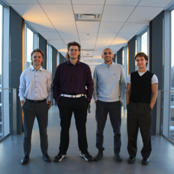 Dylan Ellingson, Jared DiZio, Mena Azab, Carter Demars group shot