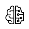 icon brain, AI