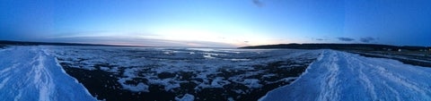Bay of Fundy Winter Tide
