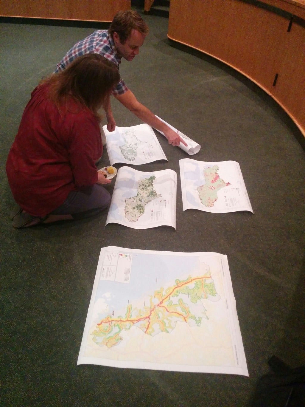 Looking at maps