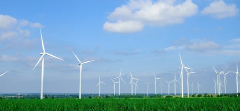 Windmill stock image