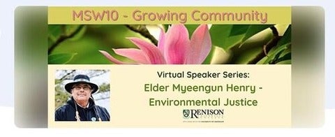 SSW Speaker Series - Elder Myeengun Henry: Environmental Justice