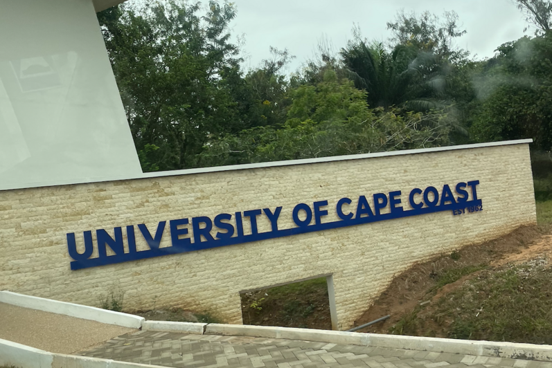 Picture of the University of Cape Coast main sign