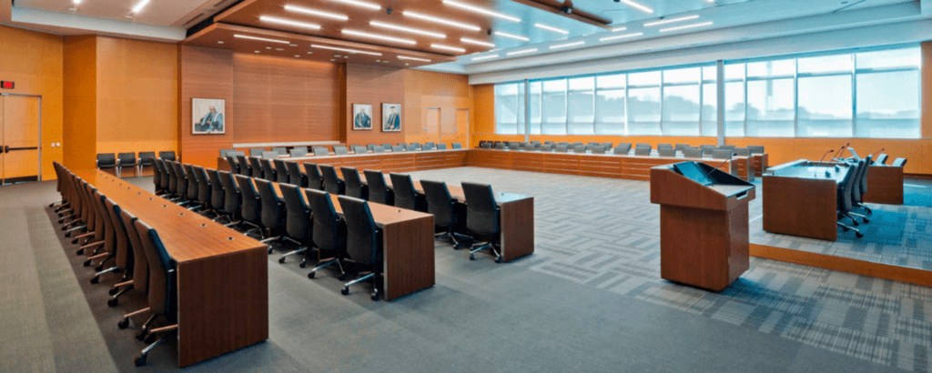 Needles Hall NH Senate Boardroom