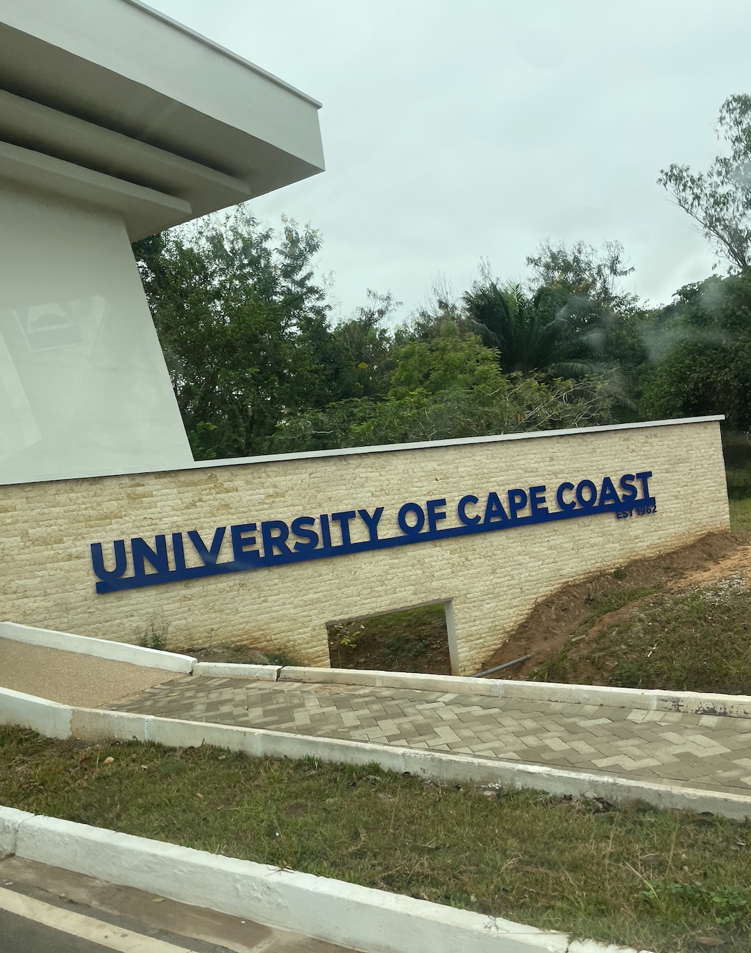 Picture of the University of Cape Coast main sign