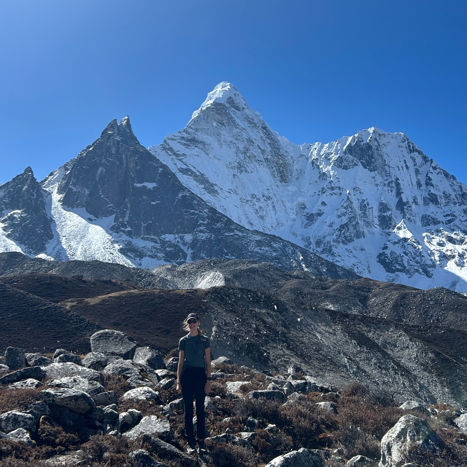 Kate Manninger in the Himalayas