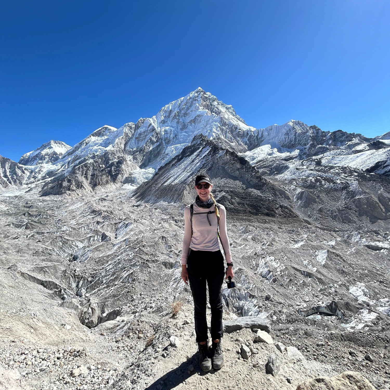 Kate Manninger in the Himalayas