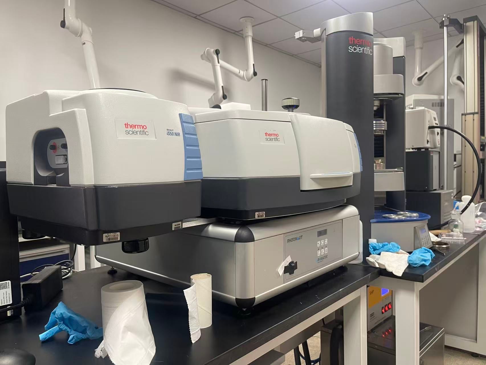 3 pieces of lab equipment