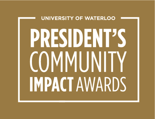 President's Community Impact Awards banner.