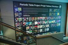 The Periodic Table Project as it appears on the wall of CEIT.