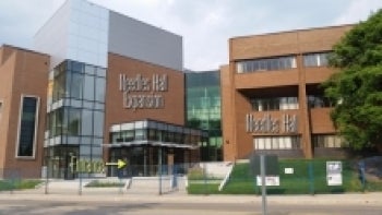 An annotated image showing the new Needles Hall expansion.