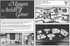 A brochure from the Museum and Archive of Games.