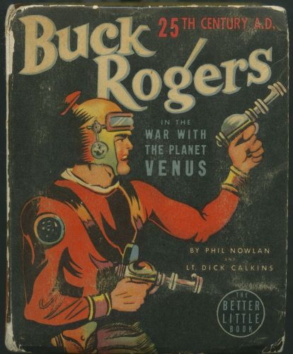 A Buck Rogers paperback novel.